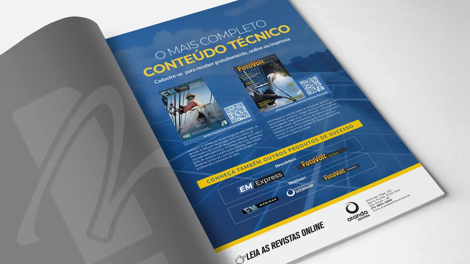 Anúncio digital B2B para setor fotovoltaico - Marketing energia solar