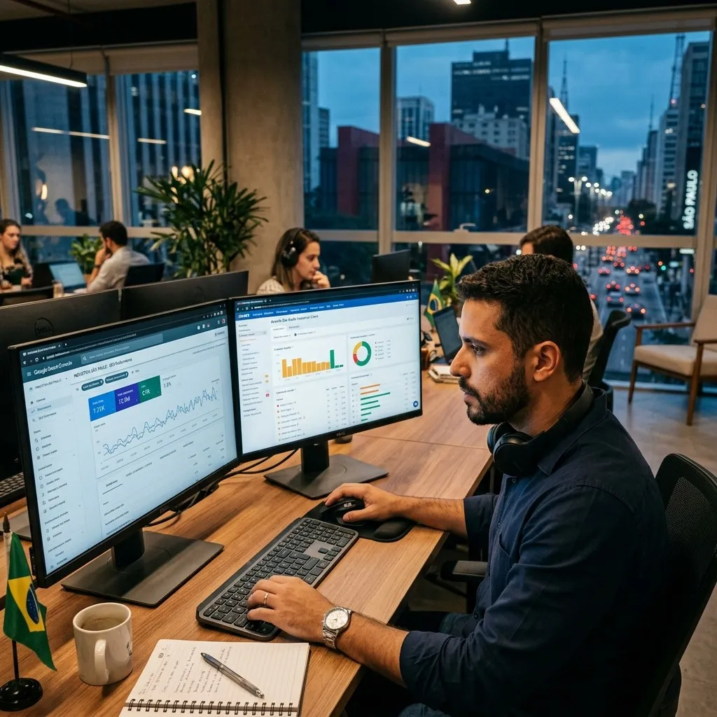 Planejamento de SEO técnico no hub de São Paulo