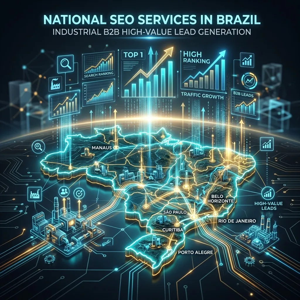 Agência de SEO no Brasil — RudekWydra especializada em SEO técnico B2B e industrial