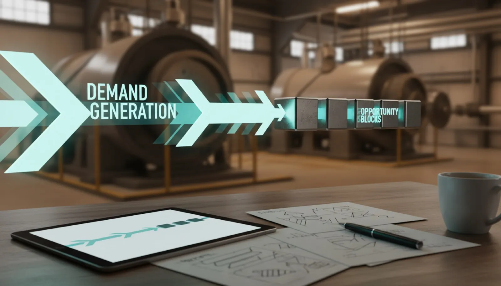 B2B demand generation strategy.