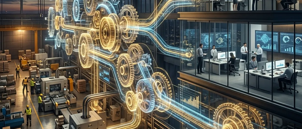 Industrial Sales Machine Infographic — B2B acquisition system