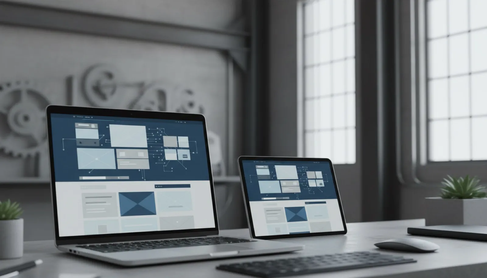 B2B website focused on conversion and authority.